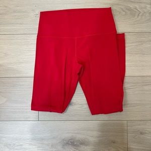 Red Lululemon Aligns * 25 inch inseam